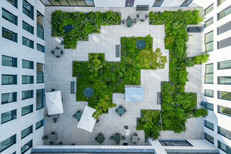 Daktuin op Woonzorgcentrum Coppens 