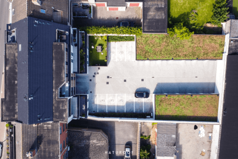 extensief groendak garagebox in ingelmunster